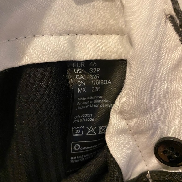 H&M Men’s Dress Pants Slim Fit 32R - Picture 5 of 5
